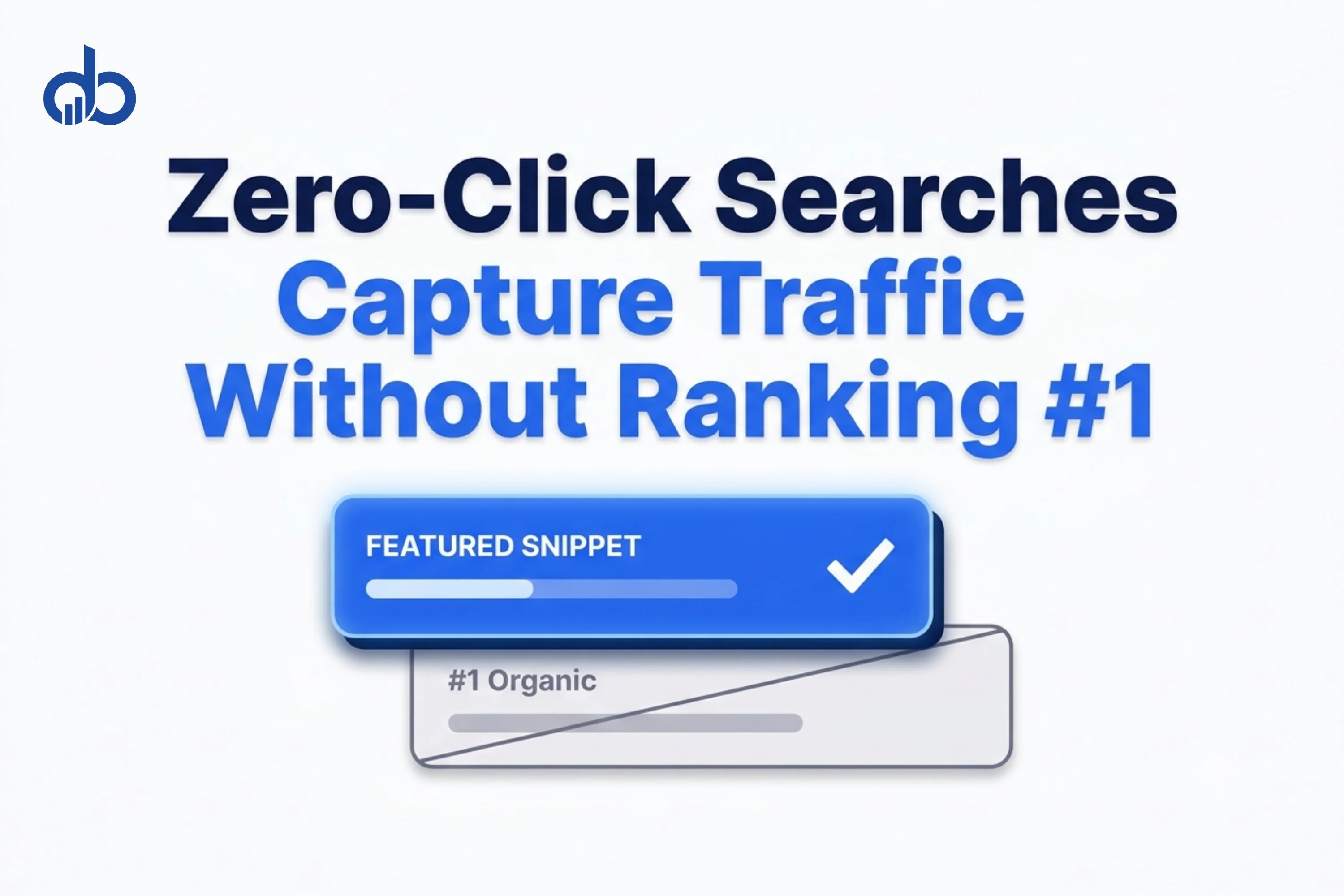 Zero-click search SERP showing featured snippet and AI Overview above organic results.